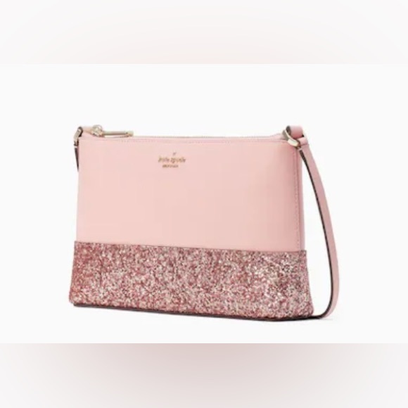 HOST PICK! NWT Kate Spade Flash Glitter Pink Crossbody - Picture 7 of 10